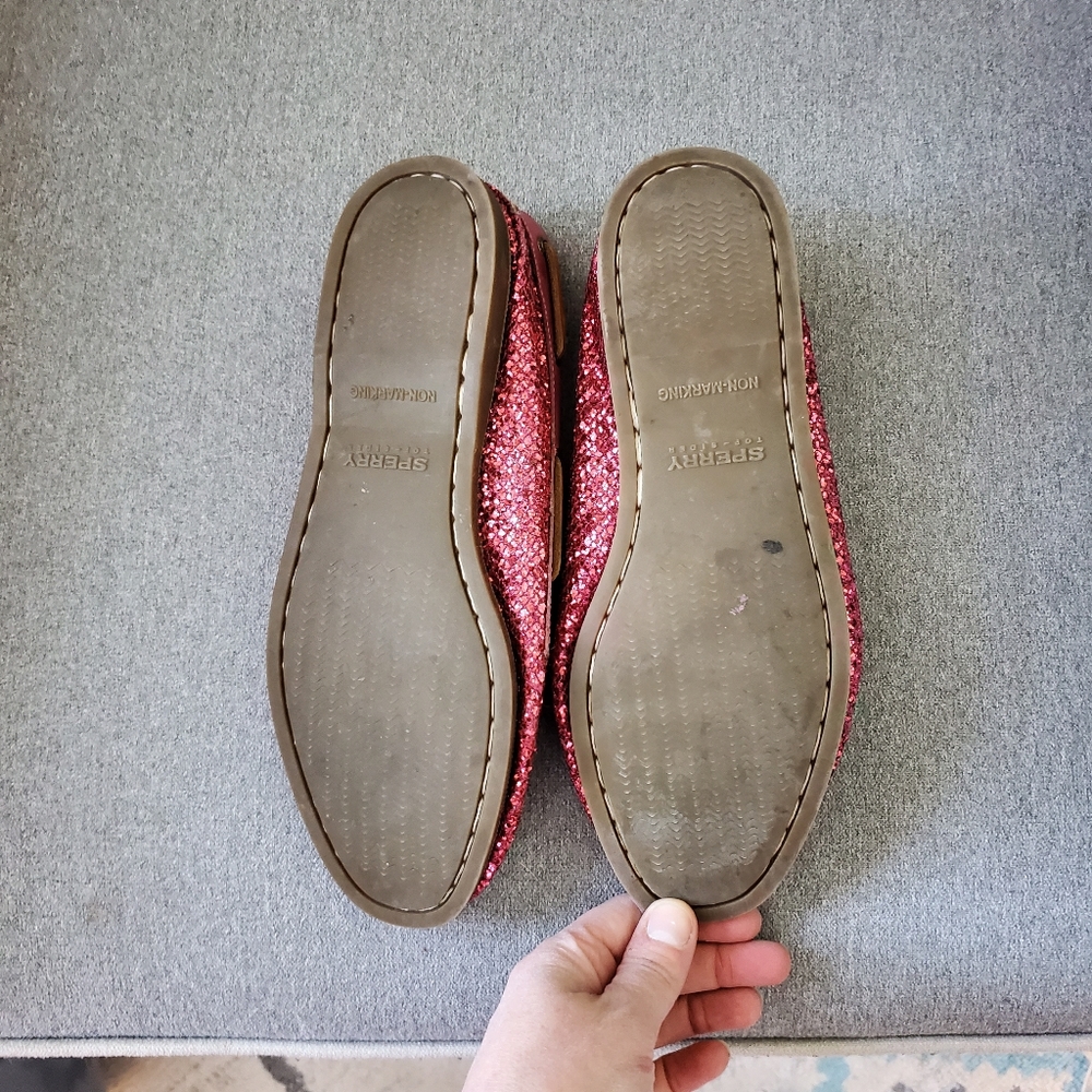 Sperry Glitter Boat Shoe - Picture 4 of 4